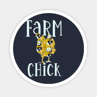 Farm Chick Magnet